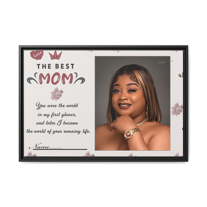 Personalized Mother's Day Framed Print, Gift for Mom, Custom Wall Art, Unique Home Décor, Family Keepsake