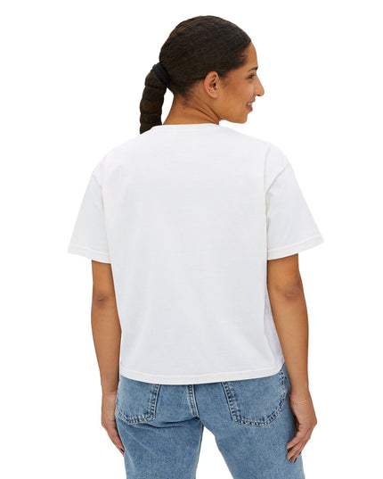 Cute Alien Graphic Women's Boxy Tee, Casual T-Shirt for Fun Vibes