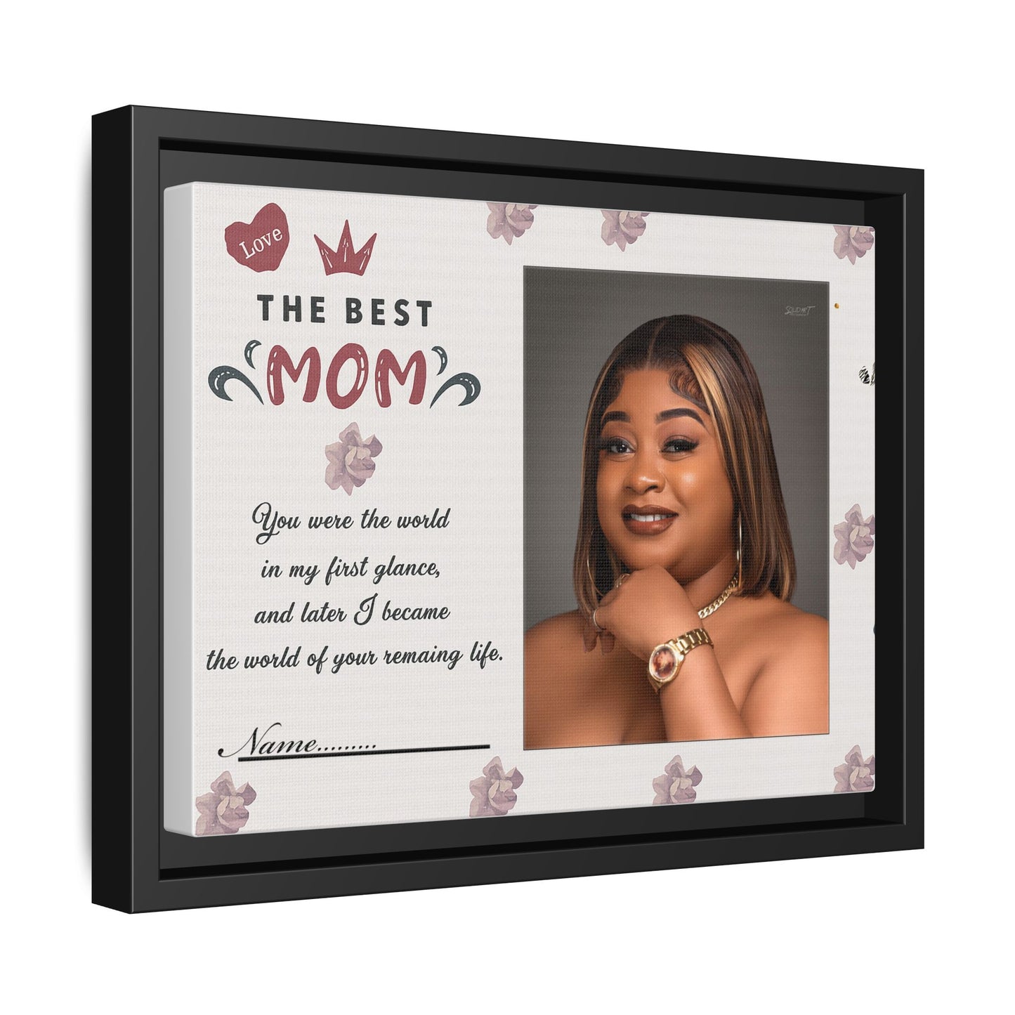 Personalized Mother's Day Framed Print, Gift for Mom, Custom Wall Art, Unique Home Décor, Family Keepsake