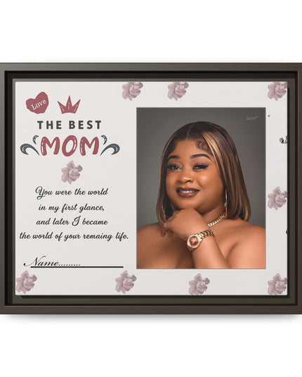 Personalized Mother's Day Framed Print, Gift for Mom, Custom Wall Art, Unique Home Décor, Family Keepsake