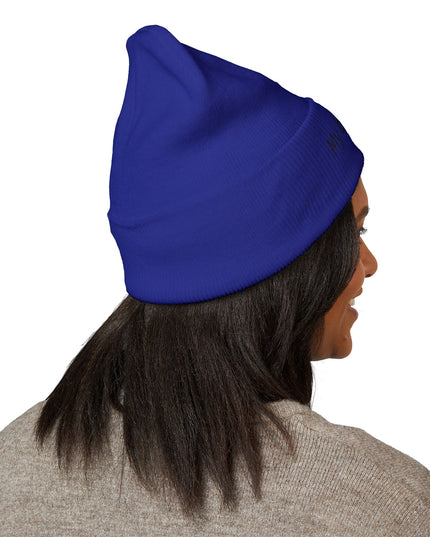 Birthday Embroidered Beanie, Classic Cuffed Hat, Personalized Winter Hat, Gift for Him/Her, Cozy Accessory for Celebrations