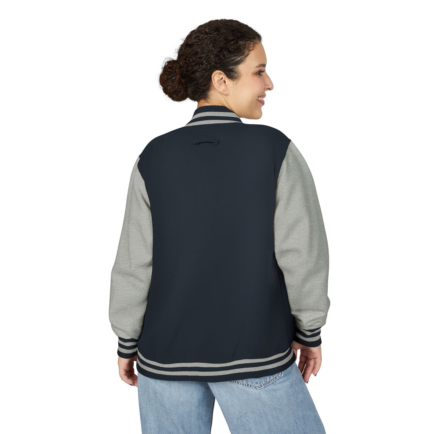 Stylish Unisex Heavyweight Letterman Jacket - Perfect for Game Days, Casual Outings