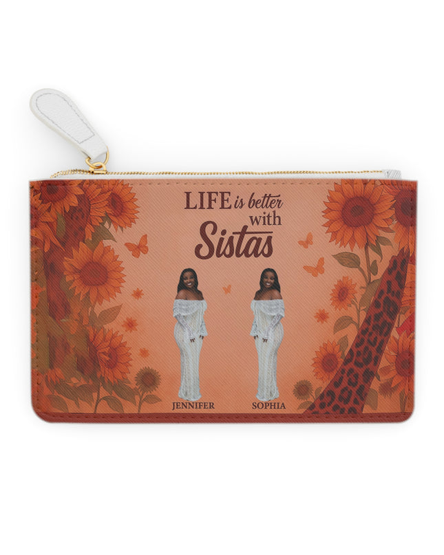 Sisterhood Mini Clutch Bag, Fun Gift for Friends