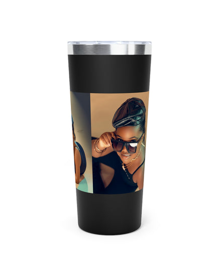 Chic Copper Tumbler with Stylish Artwork, Insulated Travel Cup, Reusable Coffee Mug, Unique Gift for Mom, Black Girl Magic, Perfect [...]