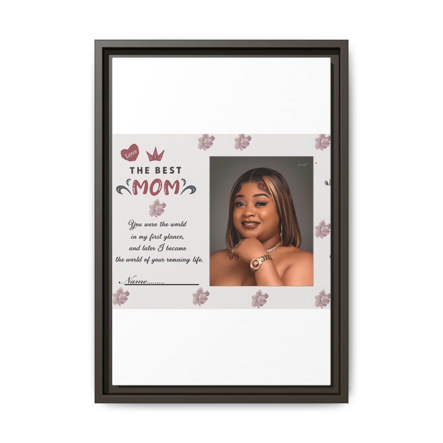 Personalized Mother's Day Framed Print, Gift for Mom, Custom Wall Art, Unique Home Décor, Family Keepsake