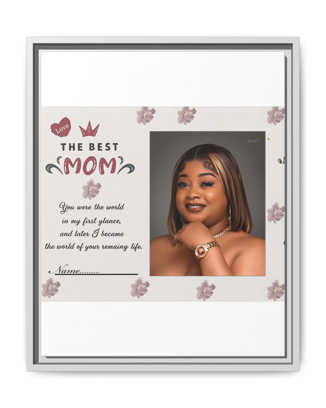 Personalized Mother's Day Framed Print, Gift for Mom, Custom Wall Art, Unique Home Décor, Family Keepsake
