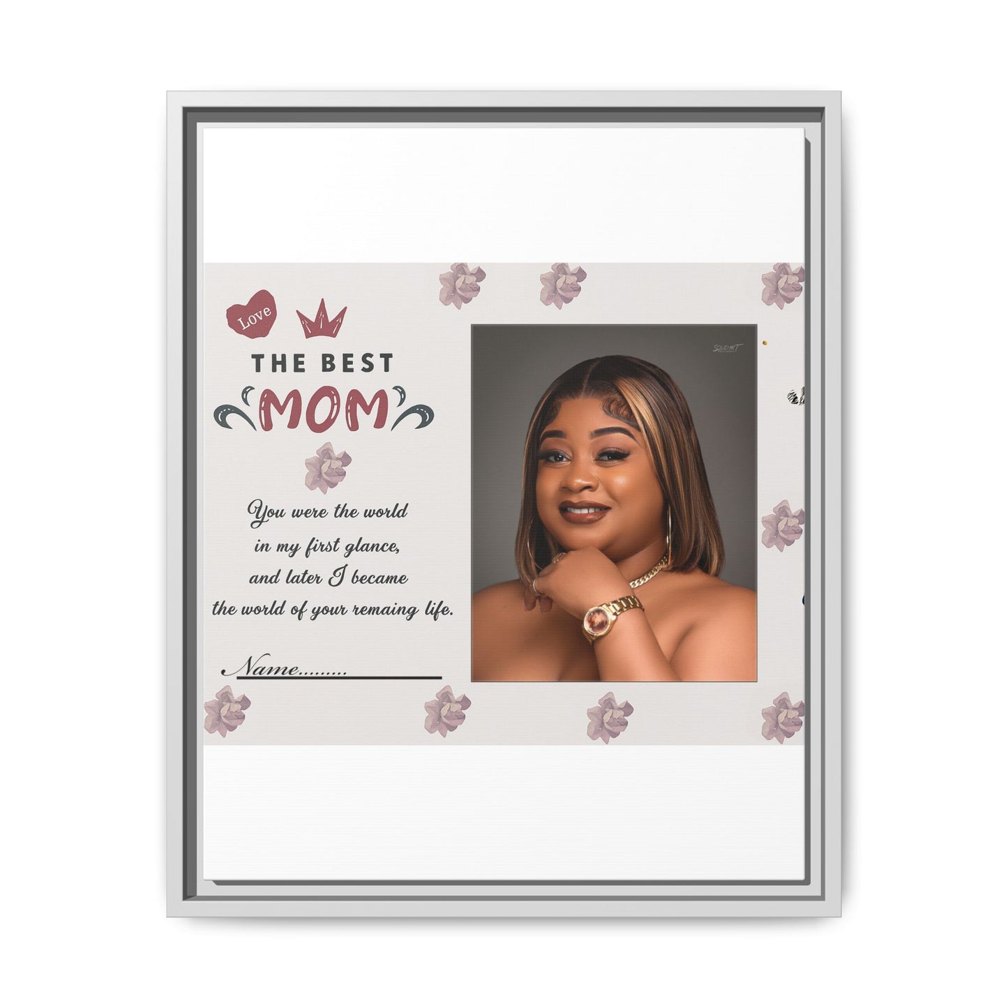Personalized Mother's Day Framed Print, Gift for Mom, Custom Wall Art, Unique Home Décor, Family Keepsake