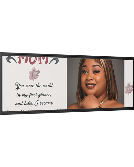 Personalized Mother's Day Framed Print, Gift for Mom, Custom Wall Art, Unique Home Décor, Family Keepsake