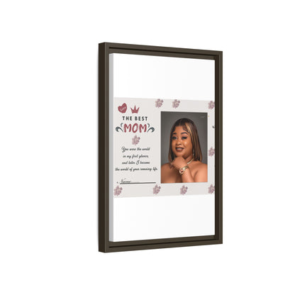 Personalized Mother's Day Framed Print, Gift for Mom, Custom Wall Art, Unique Home Décor, Family Keepsake