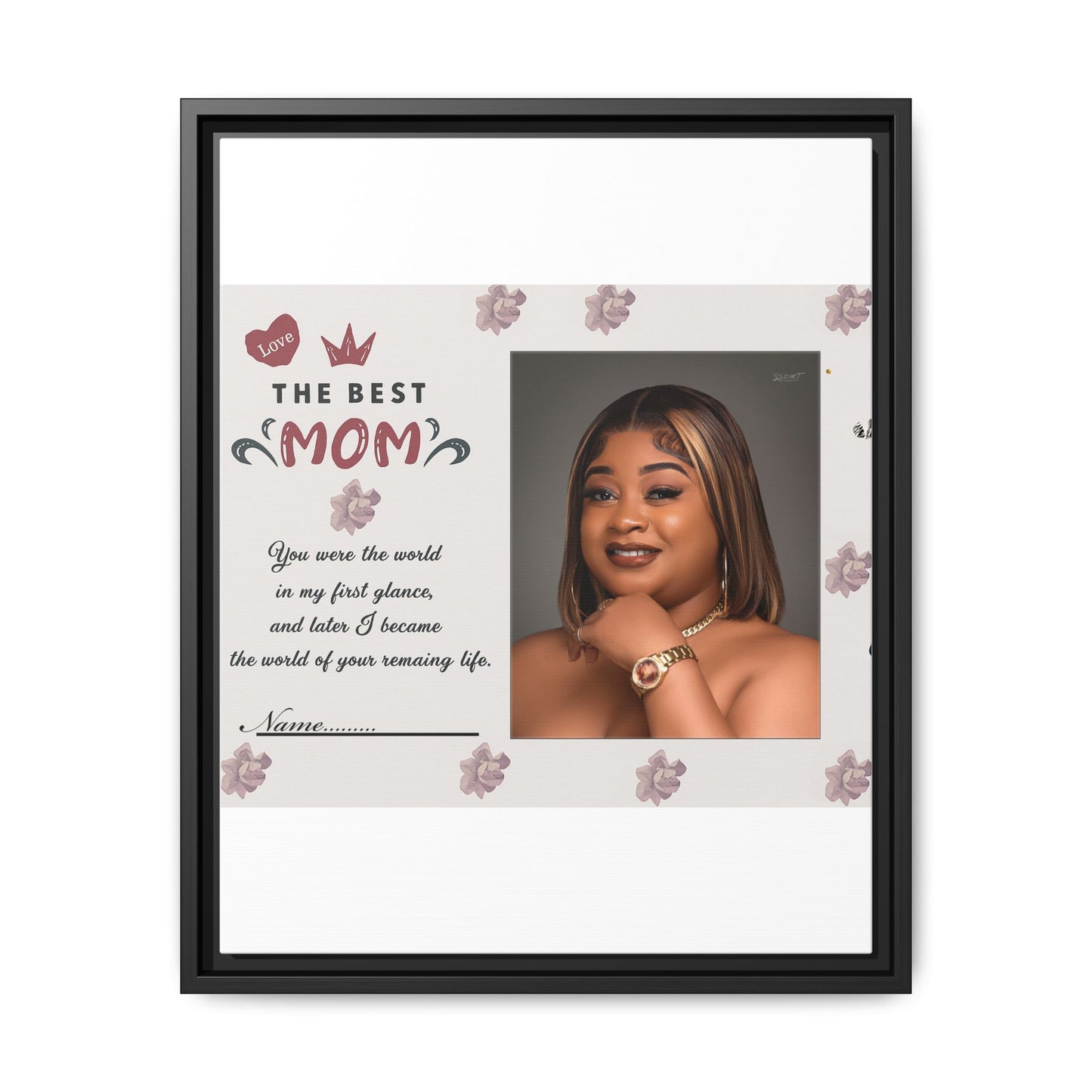 Personalized Mother's Day Framed Print, Gift for Mom, Custom Wall Art, Unique Home Décor, Family Keepsake