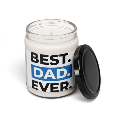 Scented Soy Candle for Dads | Best Dad Ever | Gift for Father's Day, Birthday, or Just Because | Relaxing Home Decor