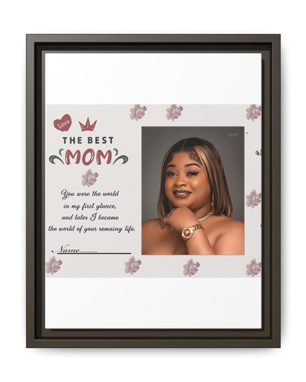 Personalized Mother's Day Framed Print, Gift for Mom, Custom Wall Art, Unique Home Décor, Family Keepsake