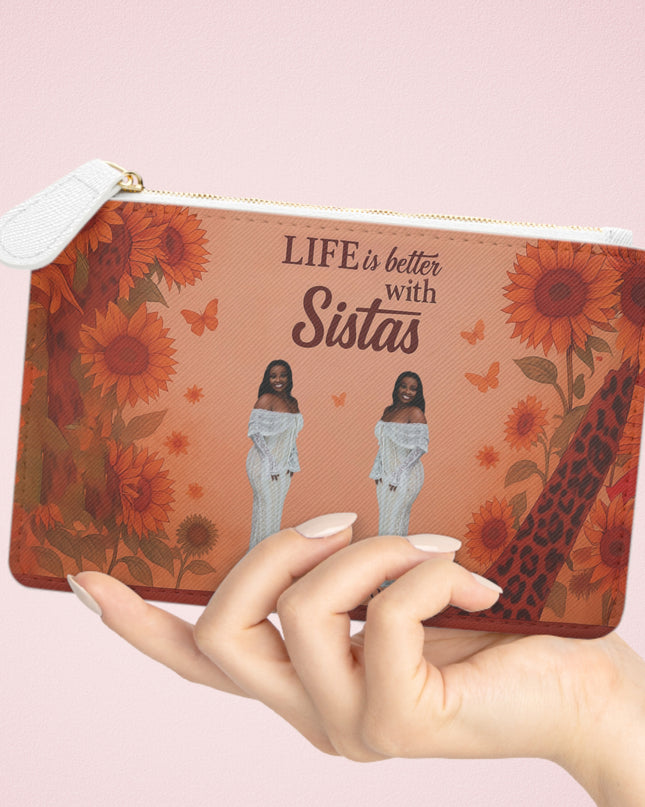 Sisterhood Mini Clutch Bag, Fun Gift for Friends