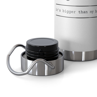 Funny Insulated Water Bottle, Gift for Girlfriend, Cute Hydration Flask, Unique Travel Mug, Cute Gift for Her, Wedding, Anniversary