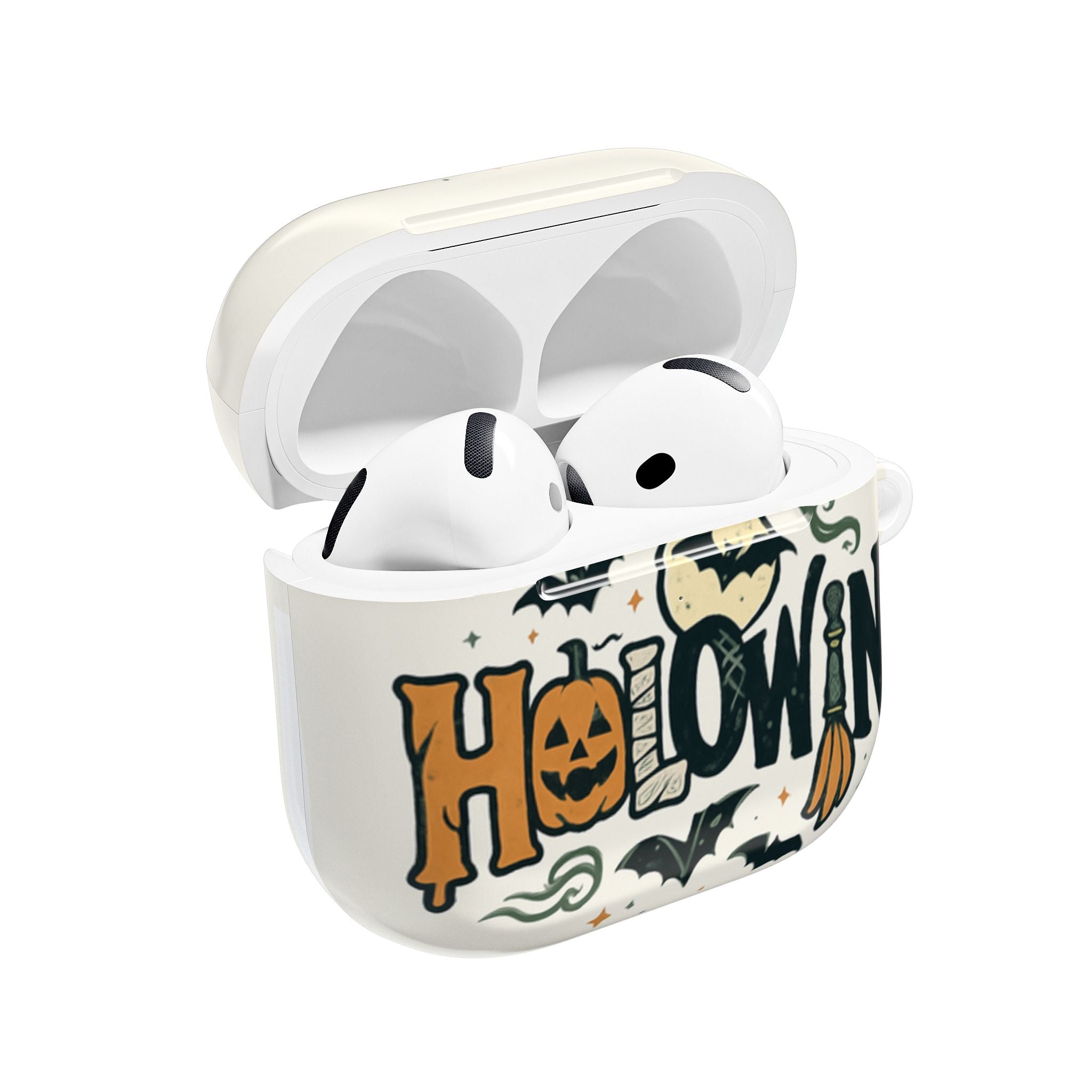 Halloween AirPod Case, Spooky Earbud Cover, Fall Accessory, Pumpkin Decor, Witch Craft Gift, Trick or Treat Storage