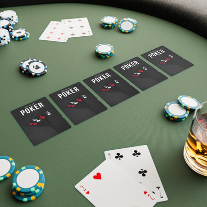 Poker Night Cards Set - Perfect for Game Nights, Tournaments, Gifts, Party( upload yr dsing or photo)