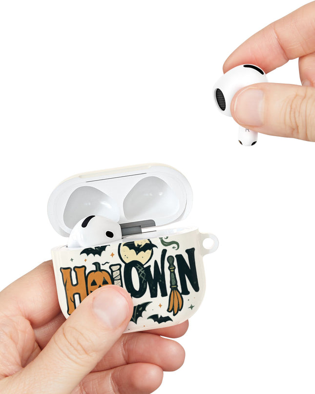 Halloween AirPod Case, Spooky Earbud Cover, Fall Accessory, Pumpkin Decor, Witch Craft Gift, Trick or Treat Storage
