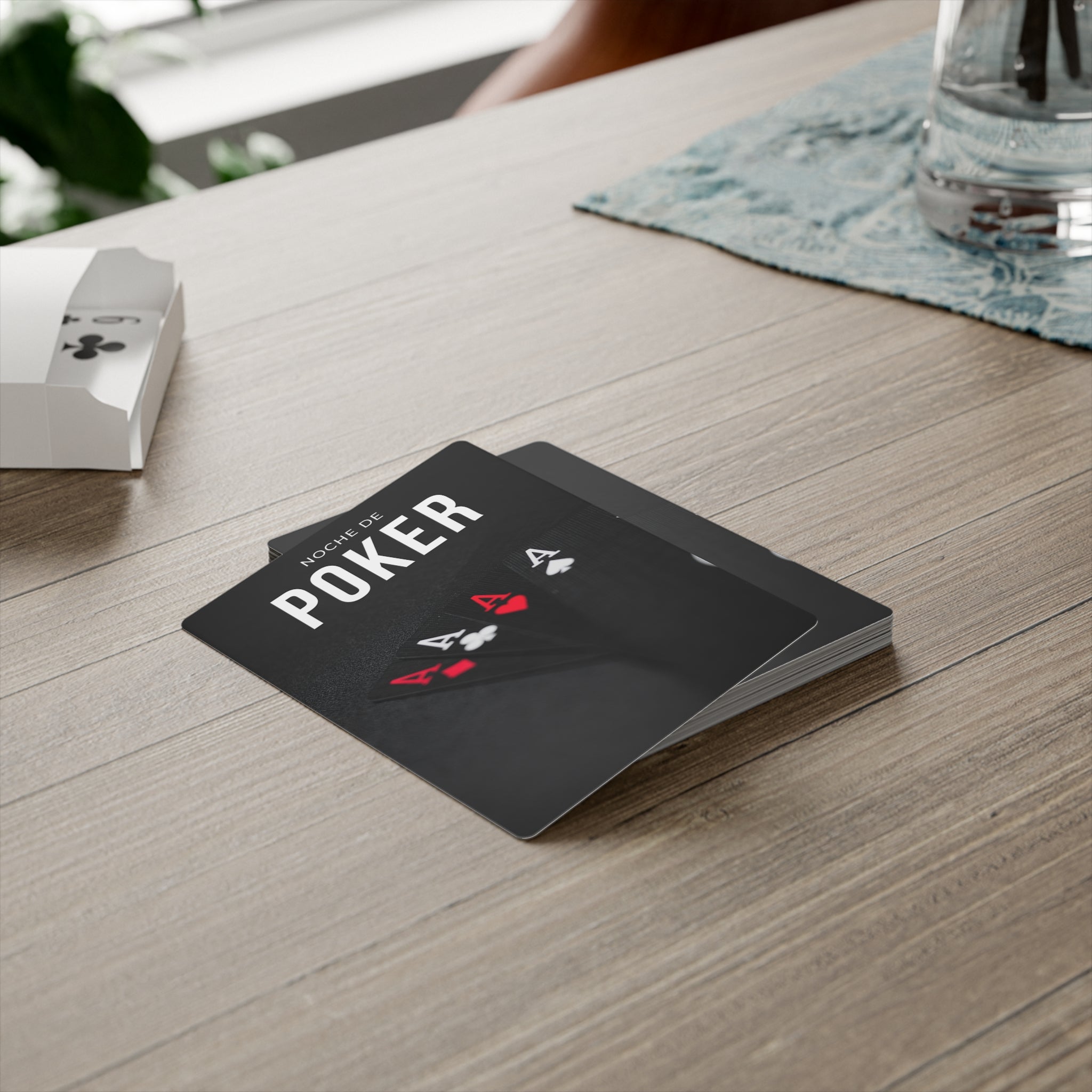 Poker Night Cards Set - Perfect for Game Nights, Tournaments, Gifts, Party( upload yr dsing or photo)