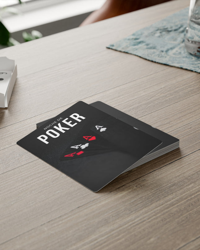 Poker Night Cards Set - Perfect for Game Nights, Tournaments, Gifts, Party( upload yr dsing or photo)