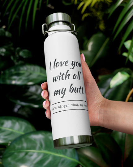 Funny Insulated Water Bottle, Gift for Girlfriend, Cute Hydration Flask, Unique Travel Mug, Cute Gift for Her, Wedding, Anniversary