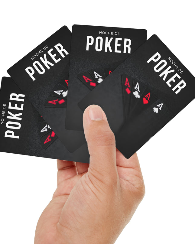 Poker Night Cards Set - Perfect for Game Nights, Tournaments, Gifts, Party( upload yr dsing or photo)