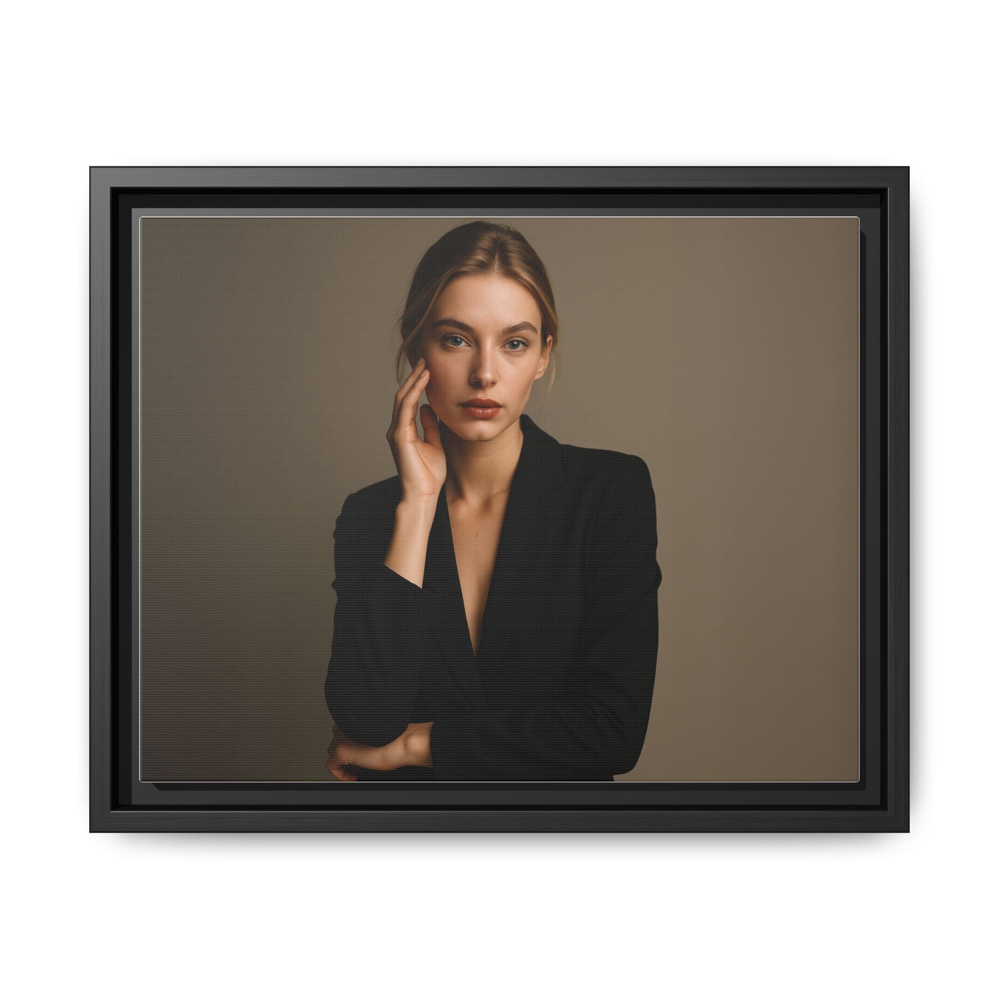 Matte Canvas, Framed (Multi-color)