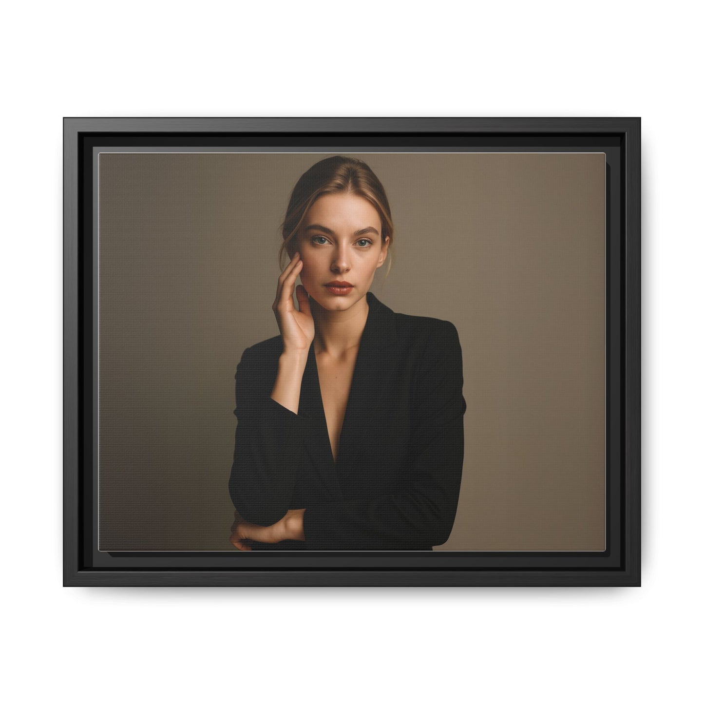 Matte Canvas, Framed (Multi-color)