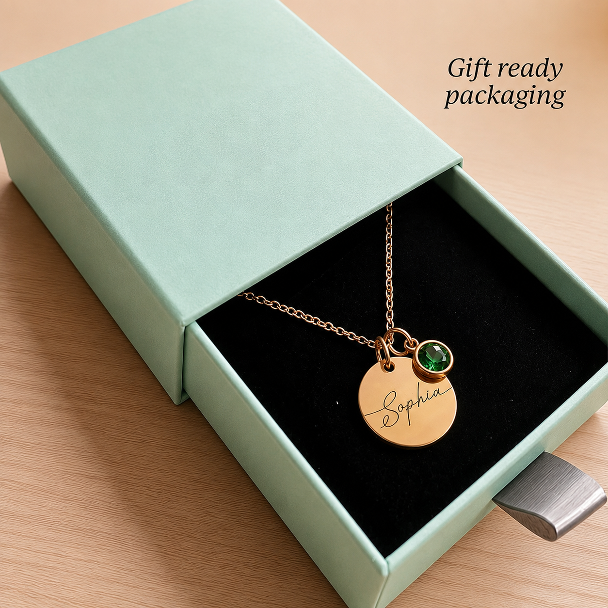 Personalized Birthstone Necklace