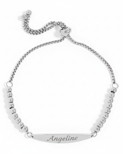 Bracelet 18K Gold PVD Stainless Steel ( please Name Only)