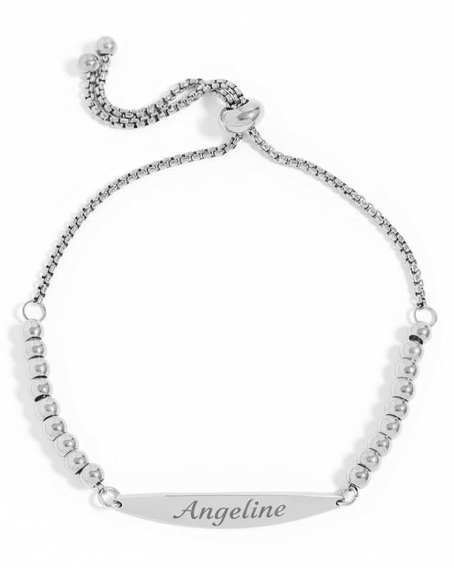 Bracelet 18K Gold PVD Stainless Steel ( please Name Only)