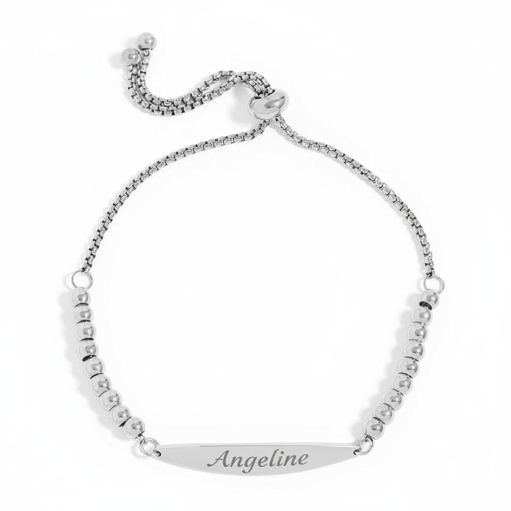 Bracelet 18K Gold PVD Stainless Steel ( please Name Only)