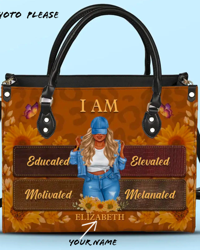 This Is Who I Am - Bestie Personalized Custom Handbag -Gift For Best Friends,Sisters