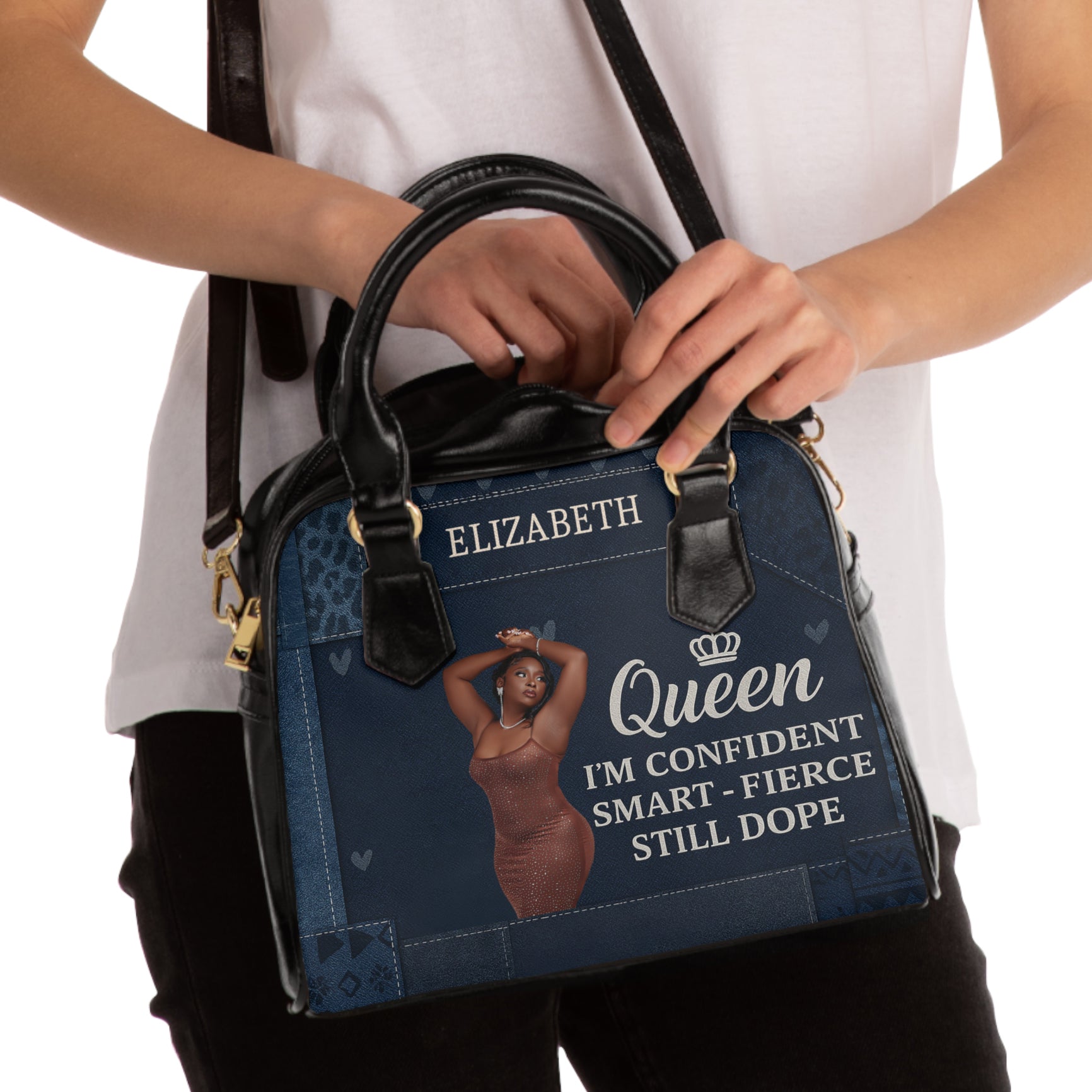 Queen Shoulder Handbag - Confident, , Perfect Gift for Her