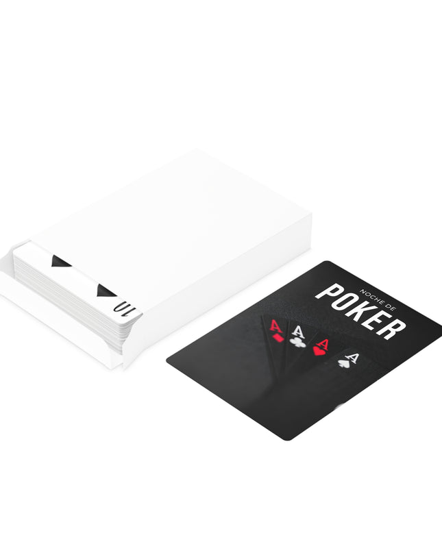 Poker Night Cards Set - Perfect for Game Nights, Tournaments, Gifts, Party( upload yr dsing or photo)