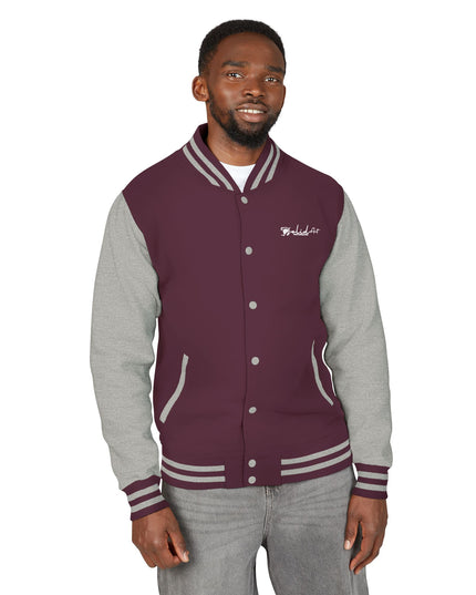 Stylish Unisex Heavyweight Letterman Jacket - Perfect for Game Days, Casual Outings