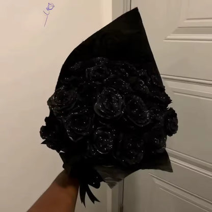Glittering Rose Bouquet Set
