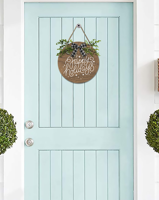 Inspirational Wooden Hanging Sign - Motivational Home Decor, Coffee Lover Wall Art, Modern Kitchen Sign