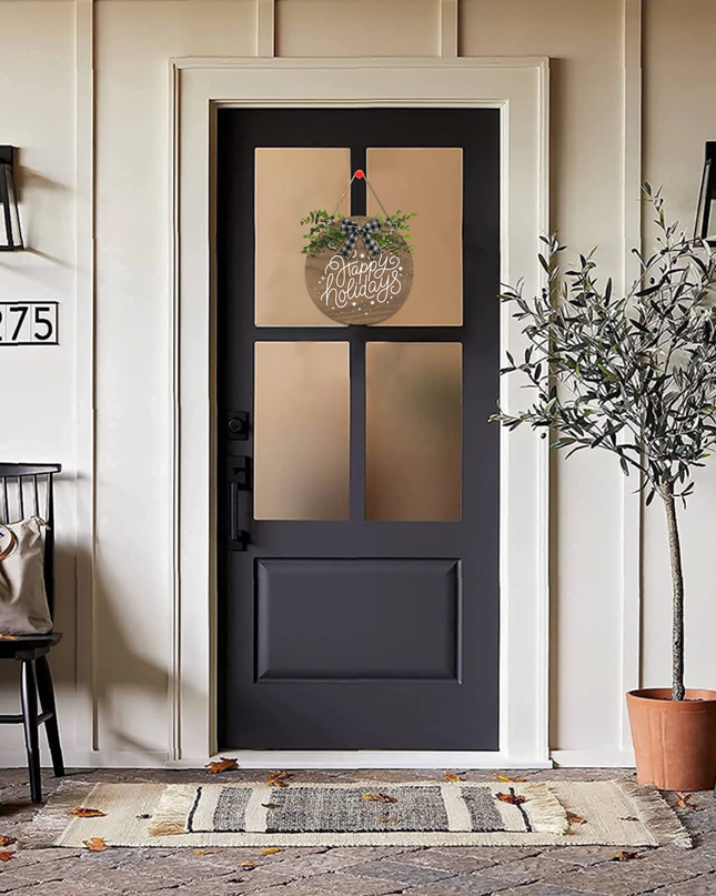 Inspirational Wooden Hanging Sign - Motivational Home Decor, Coffee Lover Wall Art, Modern Kitchen Sign