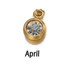 Birthstone Name Necklace Personalized Gifts for Women Jewelry