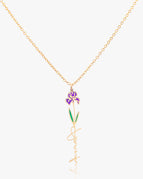 Jan-Carnation / Silver-18''/45cm