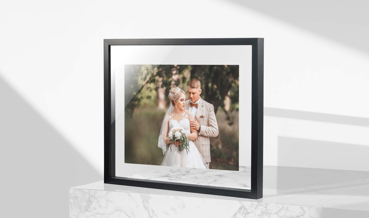 Double Glass Frames