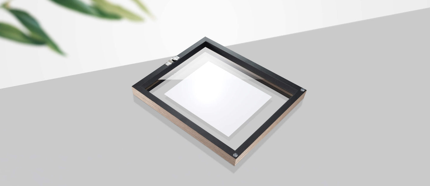 Double Glass Frames
