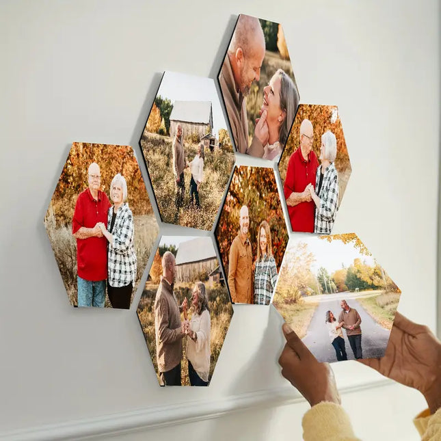[Valentine's Day | Hexagon Photo] 5pcs Hexagon Photo