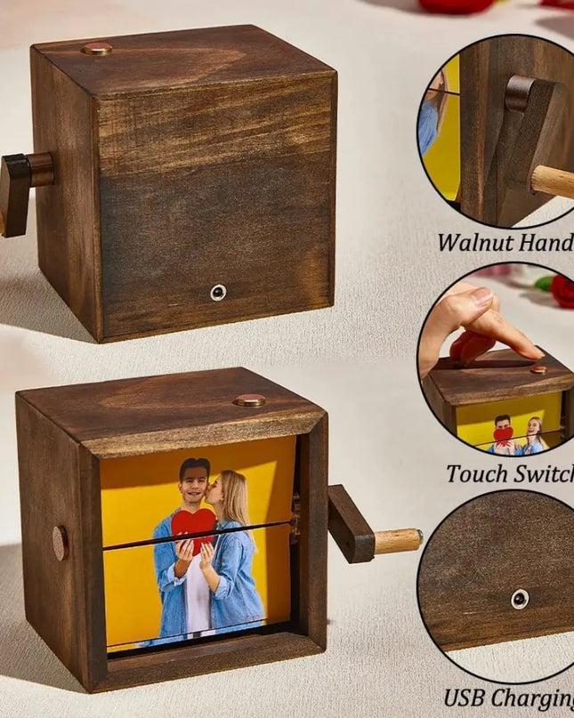 Personalized Wooden Photo ornament