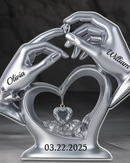 Custom Acrylic Plaque - Personalized Anniversary Wedding Gifts For Husband And Wife,  Love’s Perfect Match